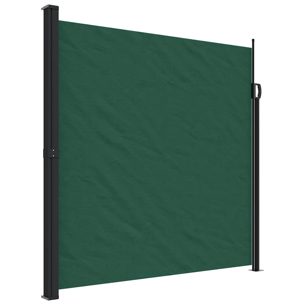 Windscherm uittrekbaar 200x500 cm donkergroen is nu te koop bij PeponiXL, paradijselijk wonen!
