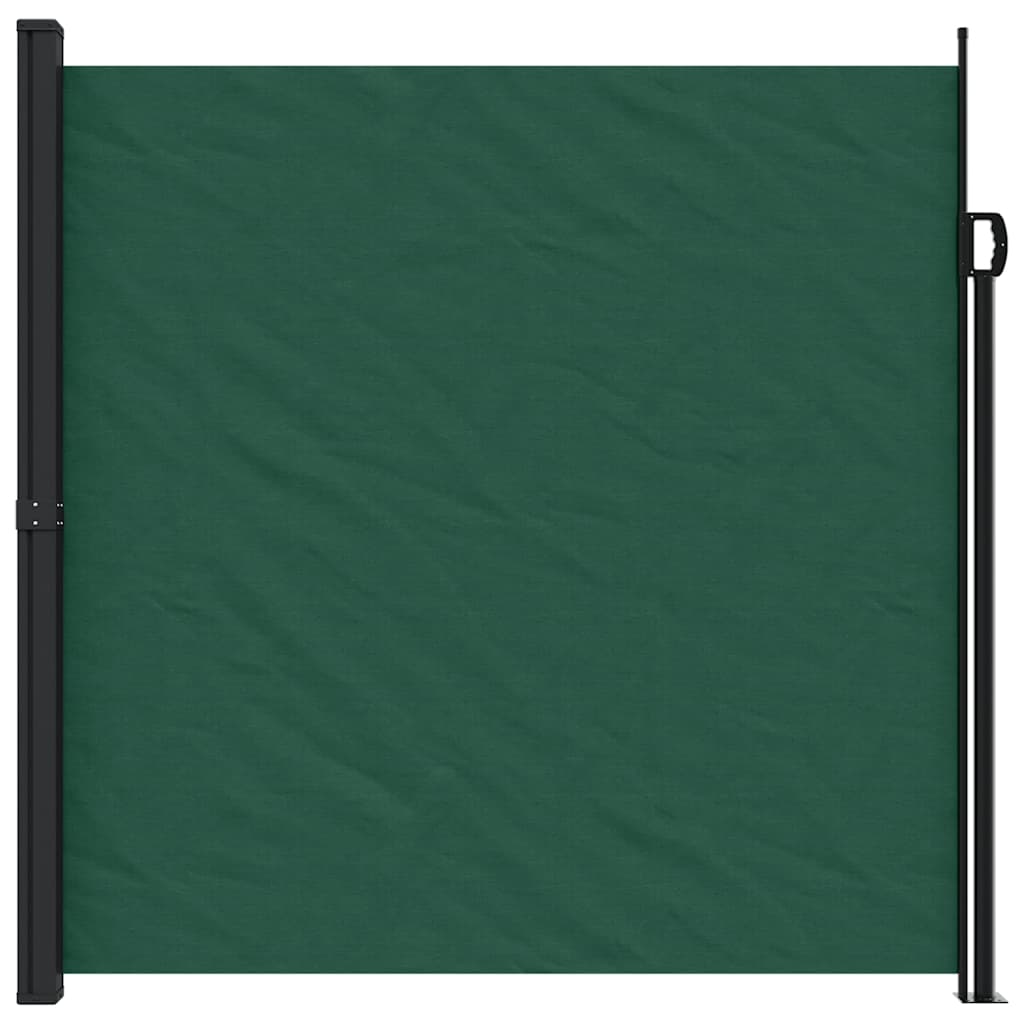 Windscherm uittrekbaar 200x500 cm donkergroen is nu te koop bij PeponiXL, paradijselijk wonen!