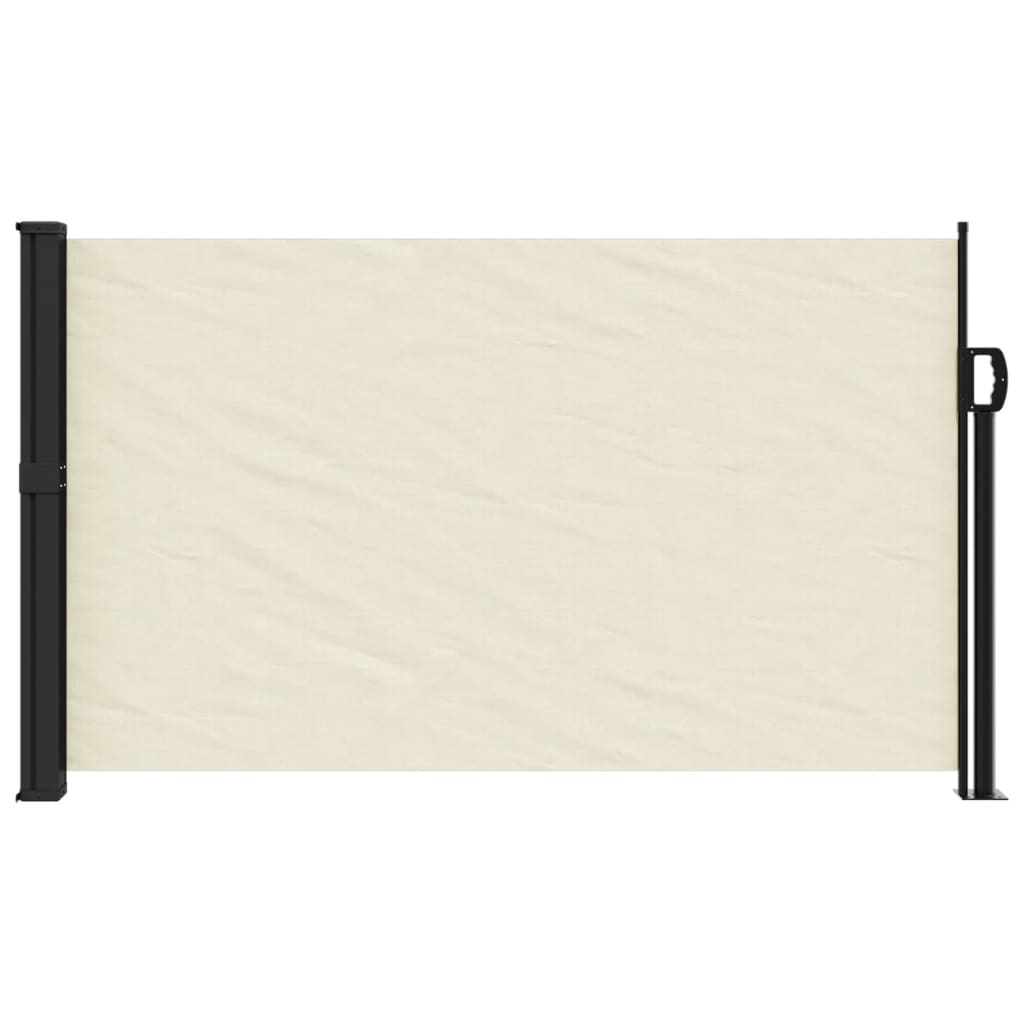 Windscherm uittrekbaar 120x600 cm crème is nu te koop bij PeponiXL, paradijselijk wonen!