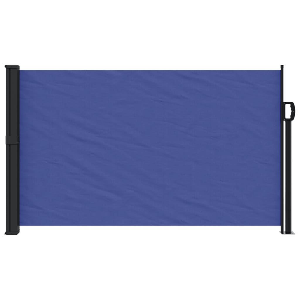 Windscherm uittrekbaar 120x600 cm blauw is nu te koop bij PeponiXL, paradijselijk wonen!