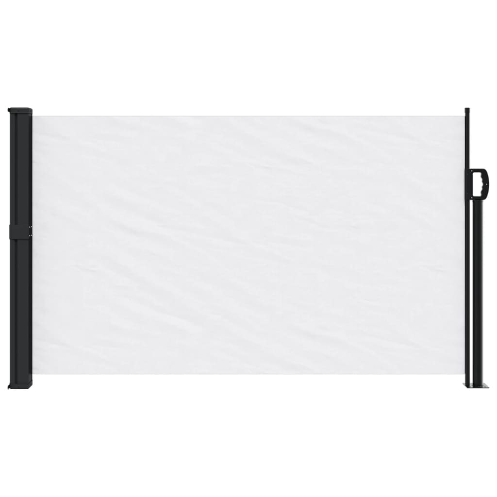 Windscherm uittrekbaar 120x600 cm wit is nu te koop bij PeponiXL, paradijselijk wonen!
