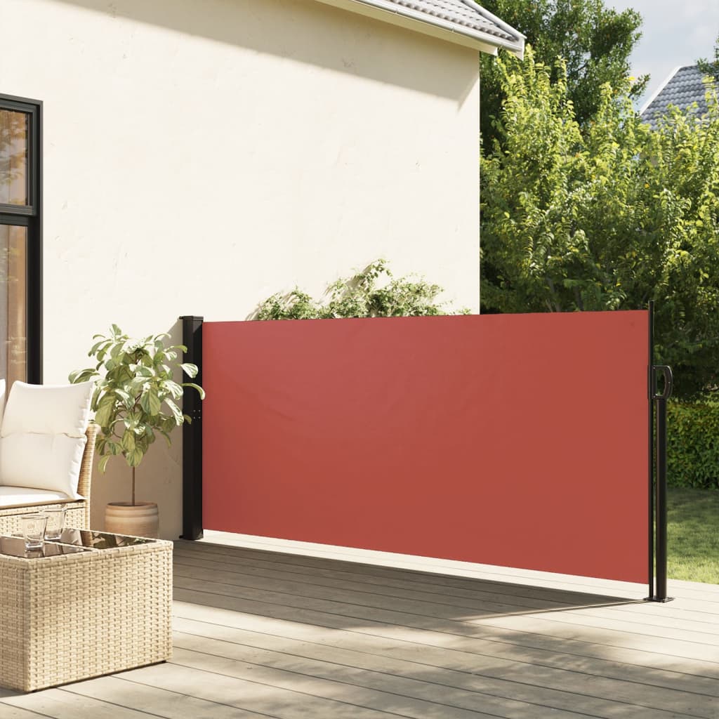 Windscherm uittrekbaar 120x600 cm terracotta is nu te koop bij PeponiXL, paradijselijk wonen!