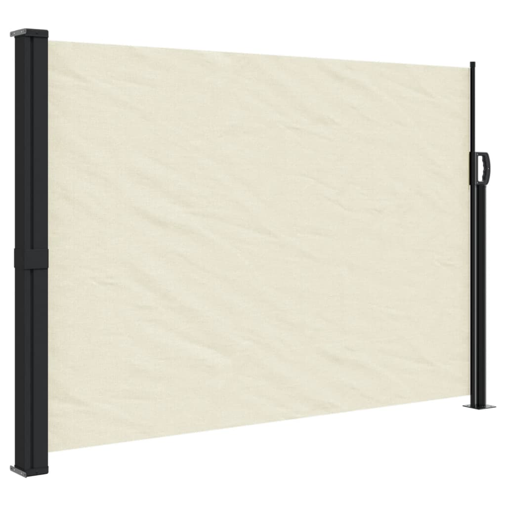 Windscherm uittrekbaar 140x600 cm crème is nu te koop bij PeponiXL, paradijselijk wonen!