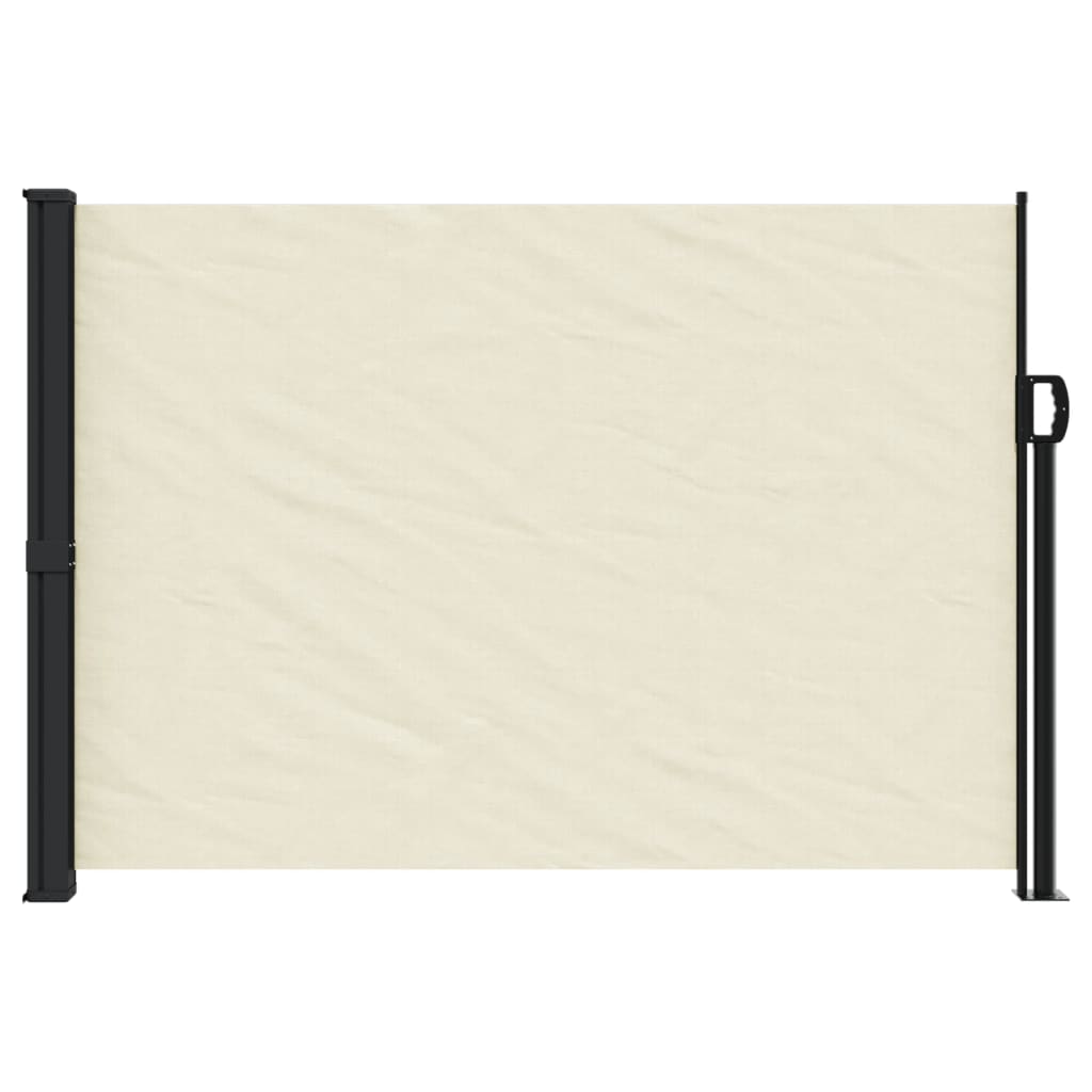 Windscherm uittrekbaar 140x600 cm crème is nu te koop bij PeponiXL, paradijselijk wonen!