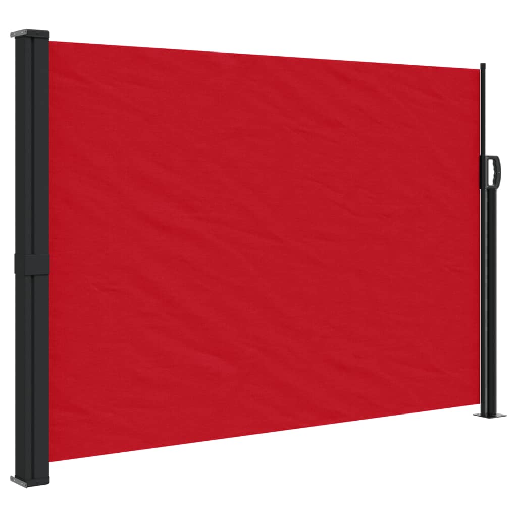 Windscherm uittrekbaar 140x600 cm rood is nu te koop bij PeponiXL, paradijselijk wonen!