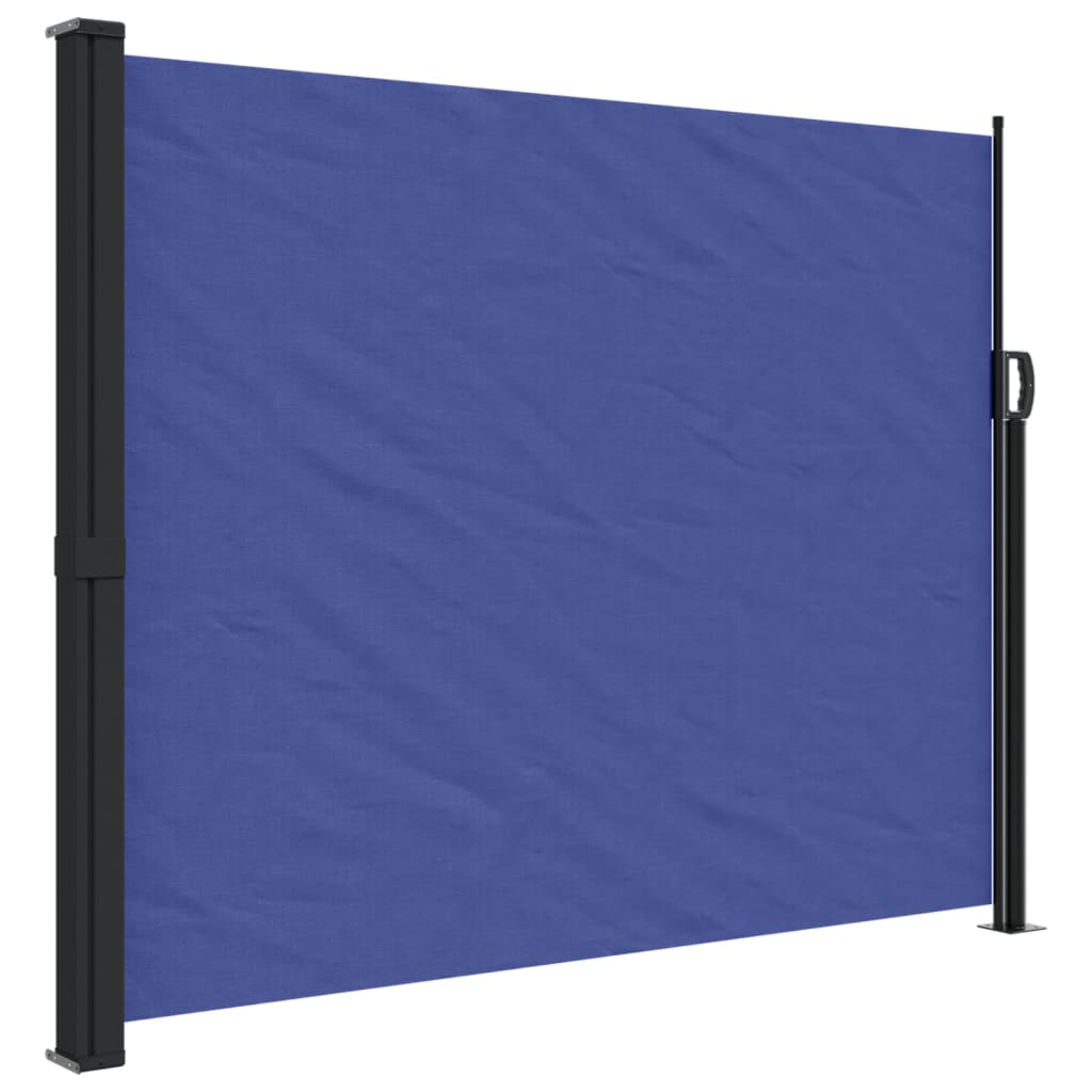 Windscherm uittrekbaar 160x600 cm blauw is nu te koop bij PeponiXL, paradijselijk wonen!
