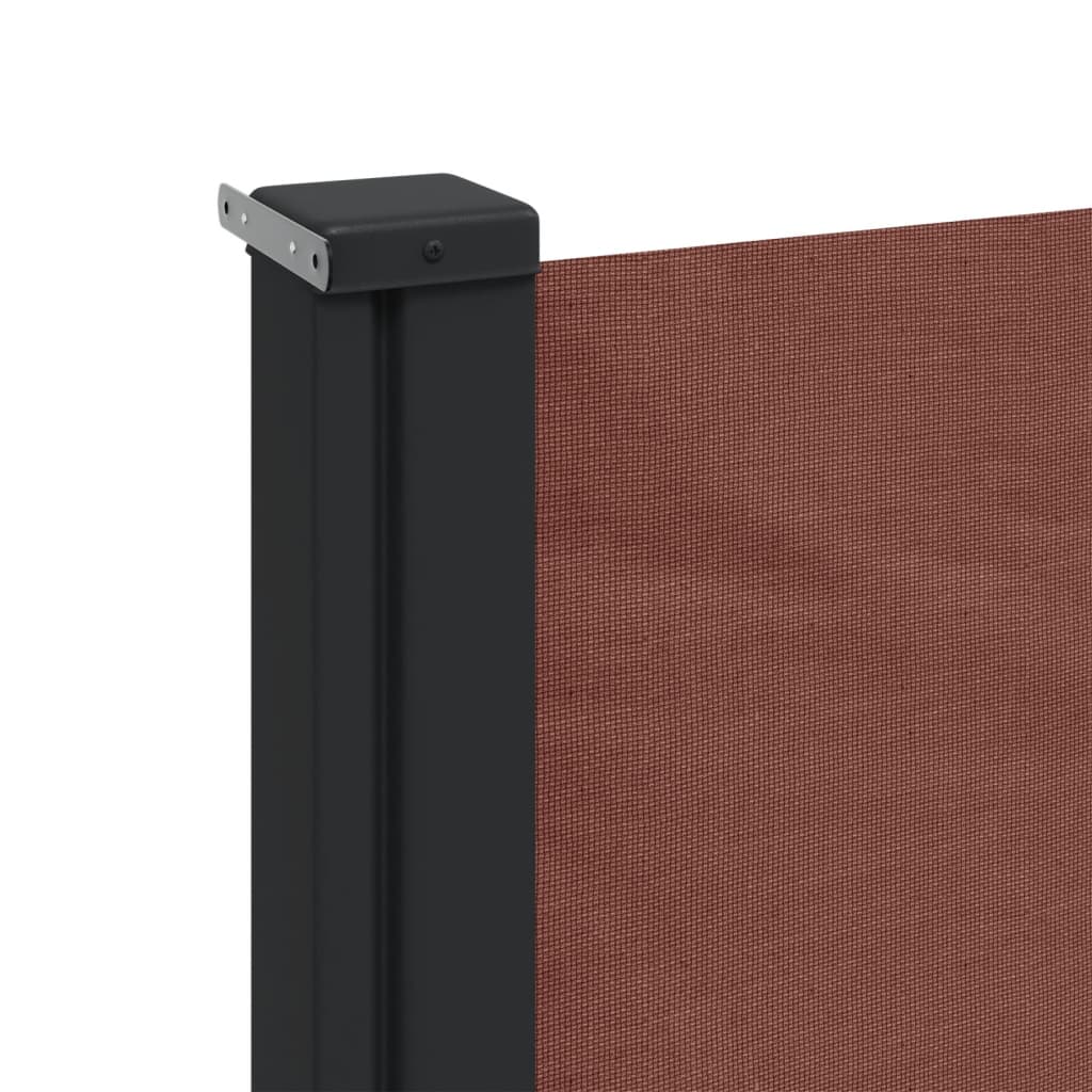 Windscherm uittrekbaar 160x600 cm bruin is nu te koop bij PeponiXL, paradijselijk wonen!