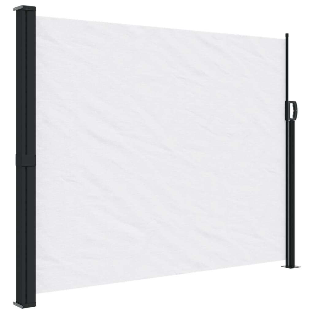 Windscherm uittrekbaar 160x600 cm wit is nu te koop bij PeponiXL, paradijselijk wonen!