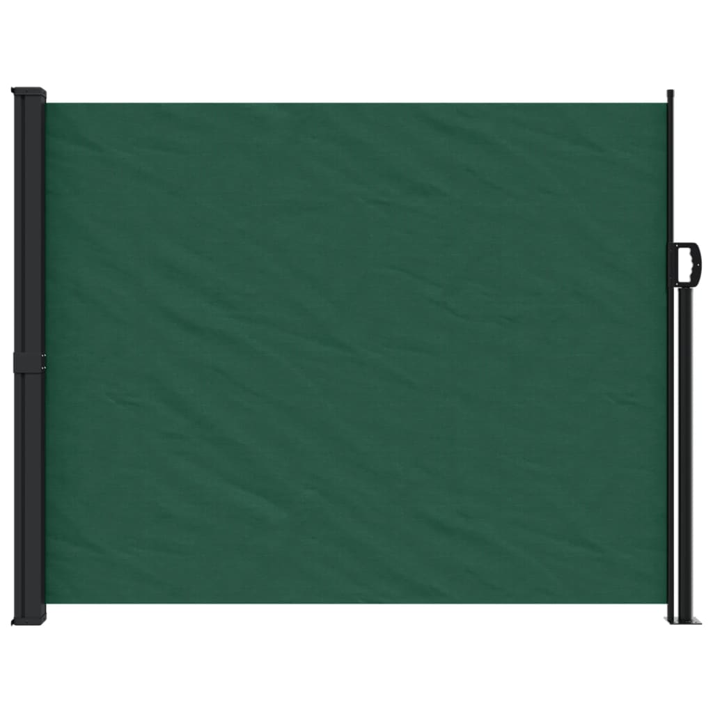 Windscherm uittrekbaar 160x600 cm donkergroen is nu te koop bij PeponiXL, paradijselijk wonen!