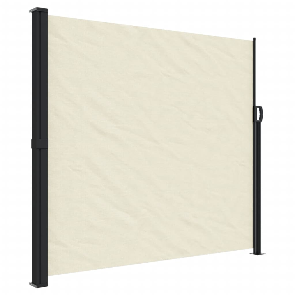 Windscherm uittrekbaar 180x600 cm crèmekleurig is nu te koop bij PeponiXL, paradijselijk wonen!