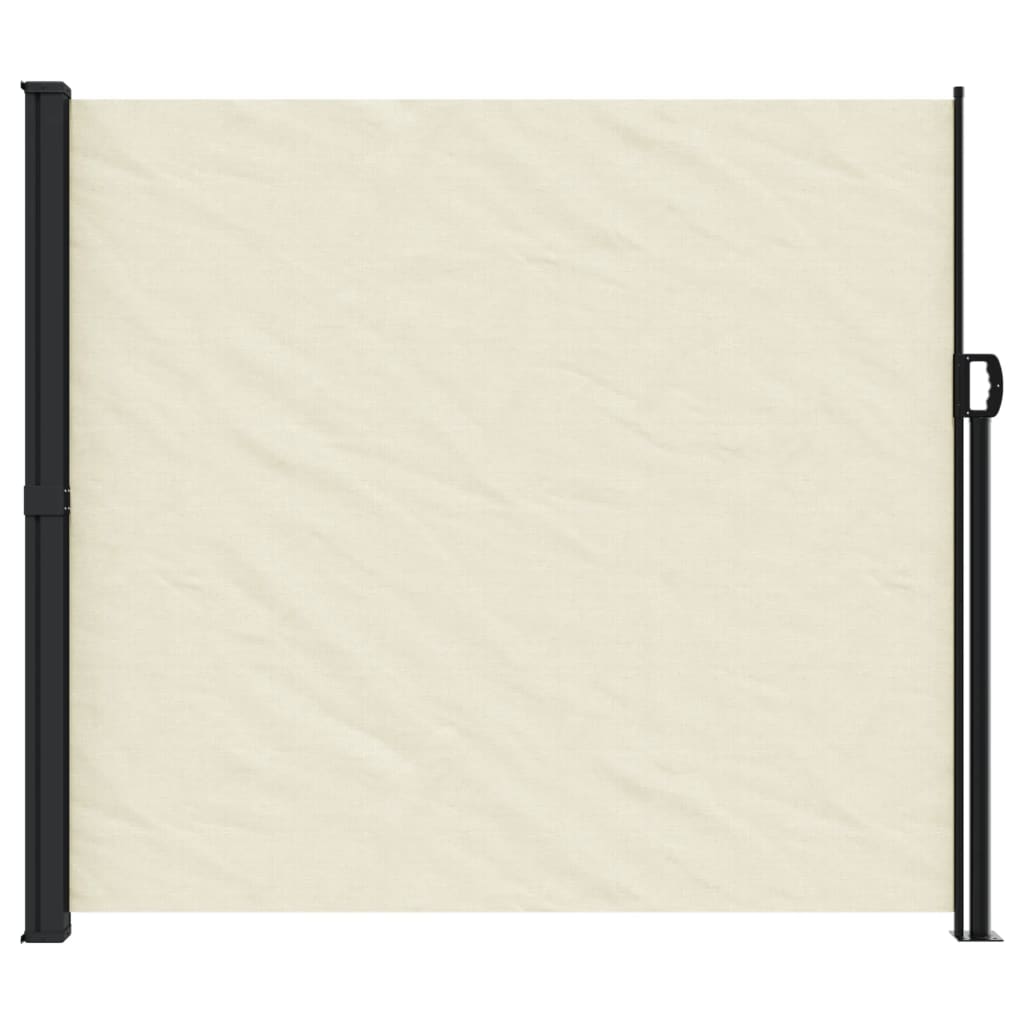 Windscherm uittrekbaar 180x600 cm crèmekleurig is nu te koop bij PeponiXL, paradijselijk wonen!
