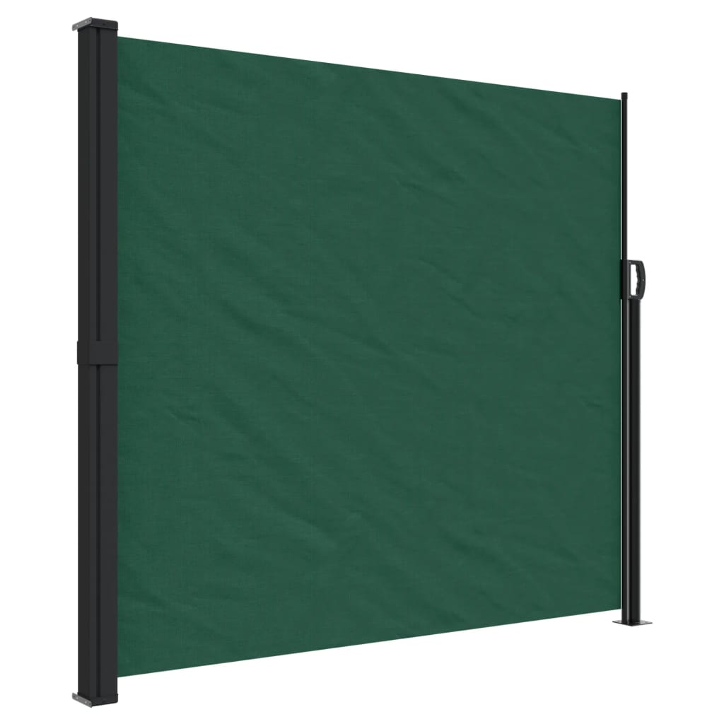Tuinscherm uittrekbaar 180x600 cm donkergroen is nu te koop bij PeponiXL, paradijselijk wonen!