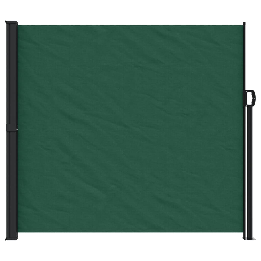 Tuinscherm uittrekbaar 180x600 cm donkergroen is nu te koop bij PeponiXL, paradijselijk wonen!