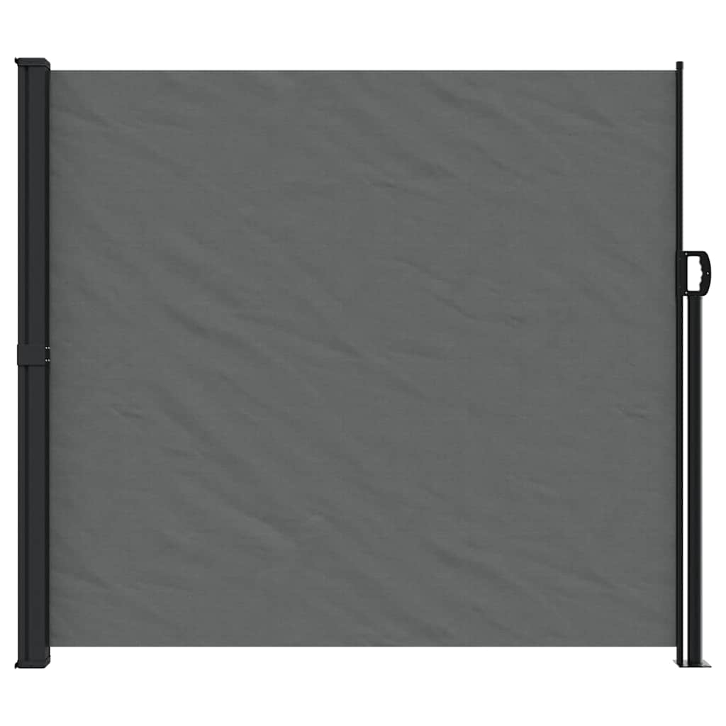 Windscherm uittrekbaar 180x600 cm antracietkleurig is nu te koop bij PeponiXL, paradijselijk wonen!