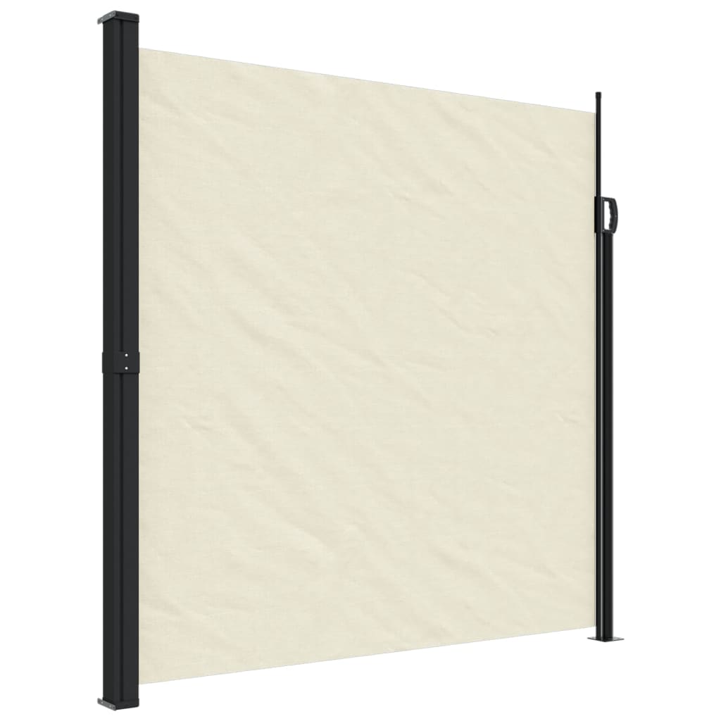 Windscherm uittrekbaar 200x600 cm crèmekleurig is nu te koop bij PeponiXL, paradijselijk wonen!