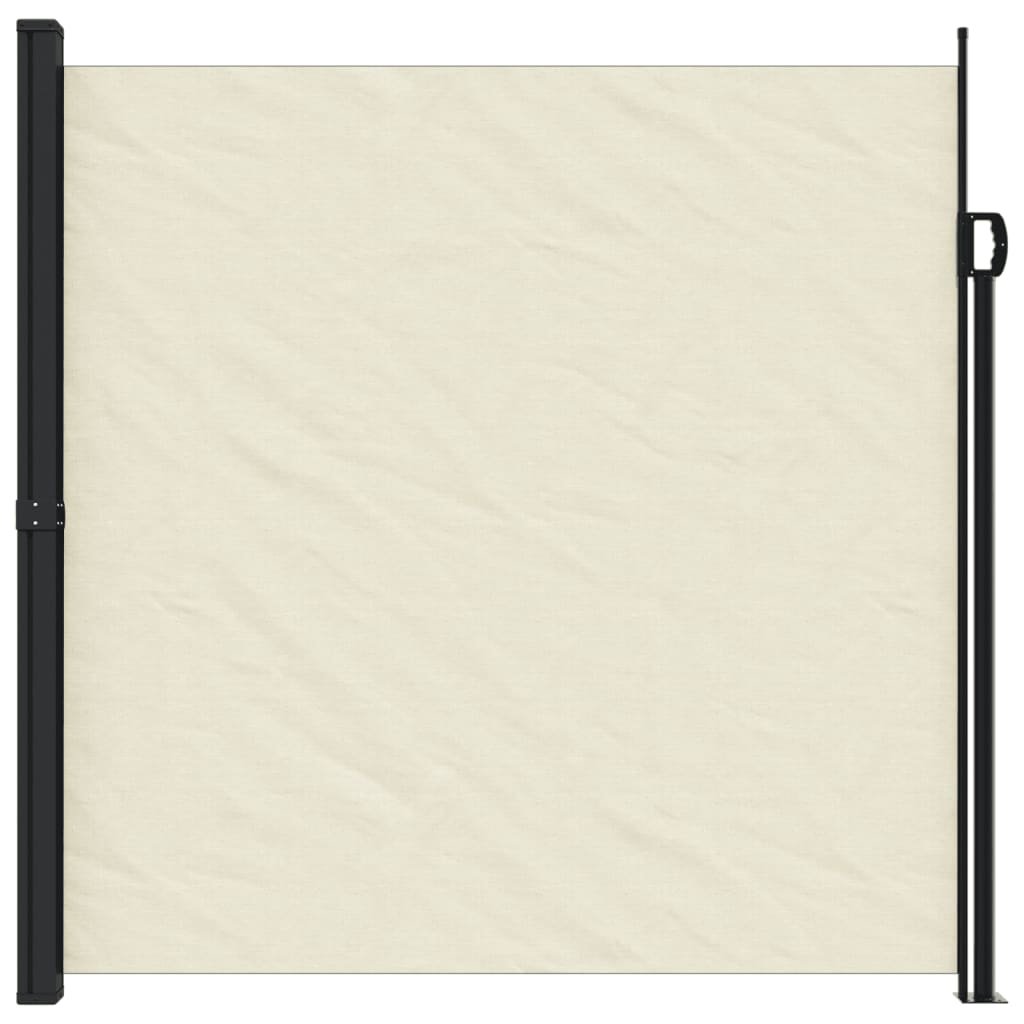 Windscherm uittrekbaar 200x600 cm crèmekleurig is nu te koop bij PeponiXL, paradijselijk wonen!
