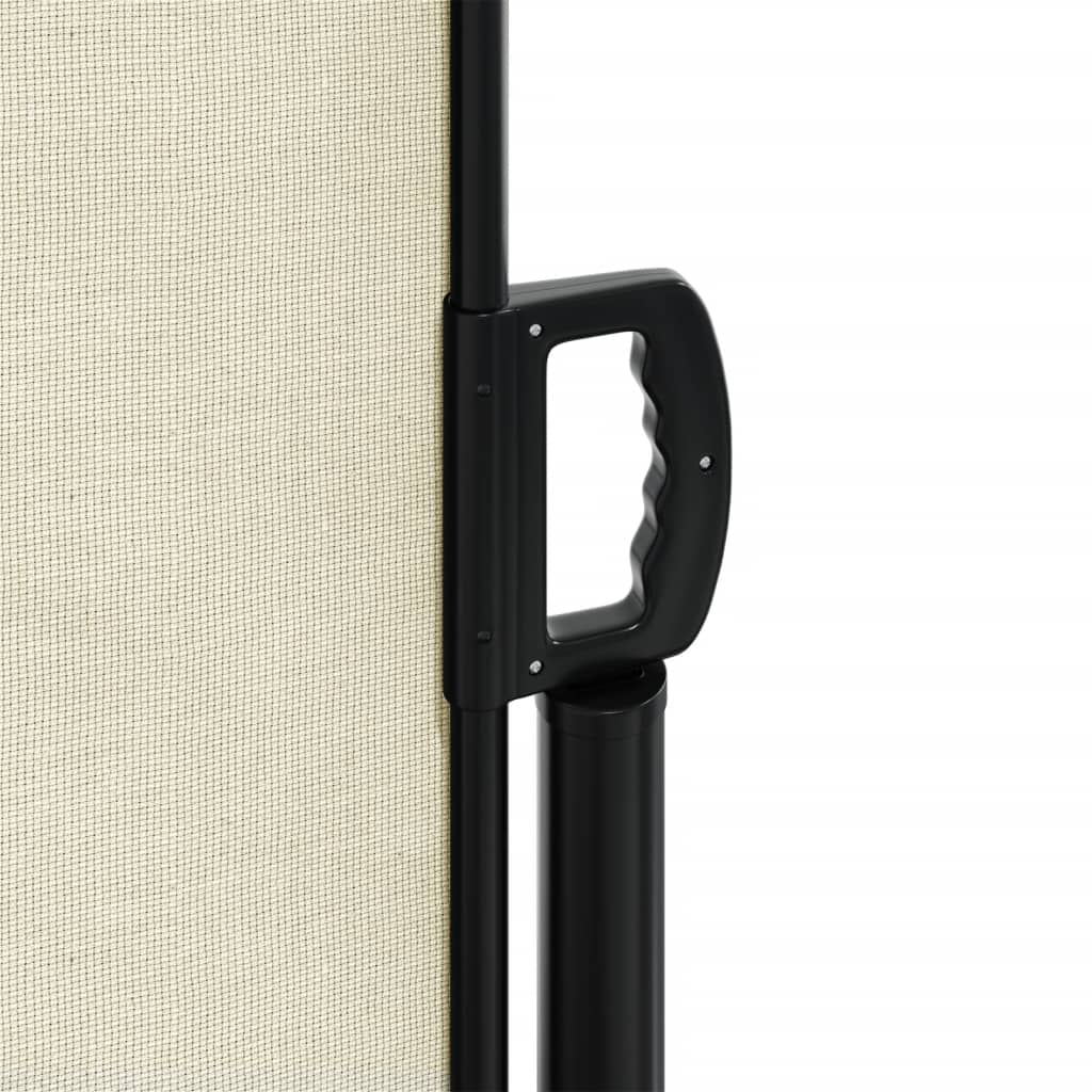 Windscherm uittrekbaar 200x600 cm crèmekleurig is nu te koop bij PeponiXL, paradijselijk wonen!