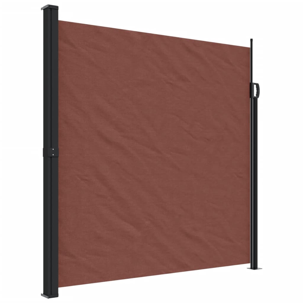 Windscherm uittrekbaar 200x600 cm bruin is nu te koop bij PeponiXL, paradijselijk wonen!