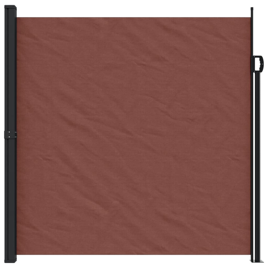 Windscherm uittrekbaar 200x600 cm bruin is nu te koop bij PeponiXL, paradijselijk wonen!