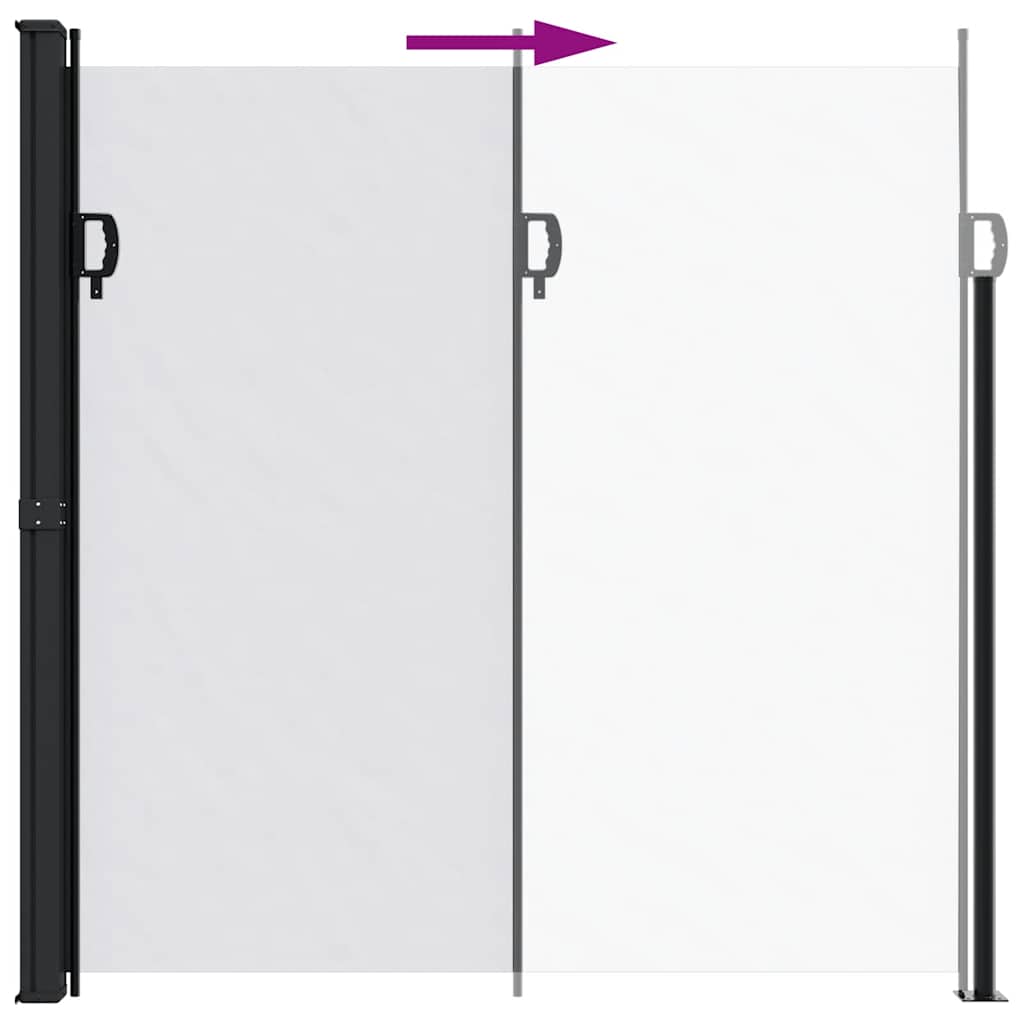 Windscherm uittrekbaar 200x600 cm wit is nu te koop bij PeponiXL, paradijselijk wonen!