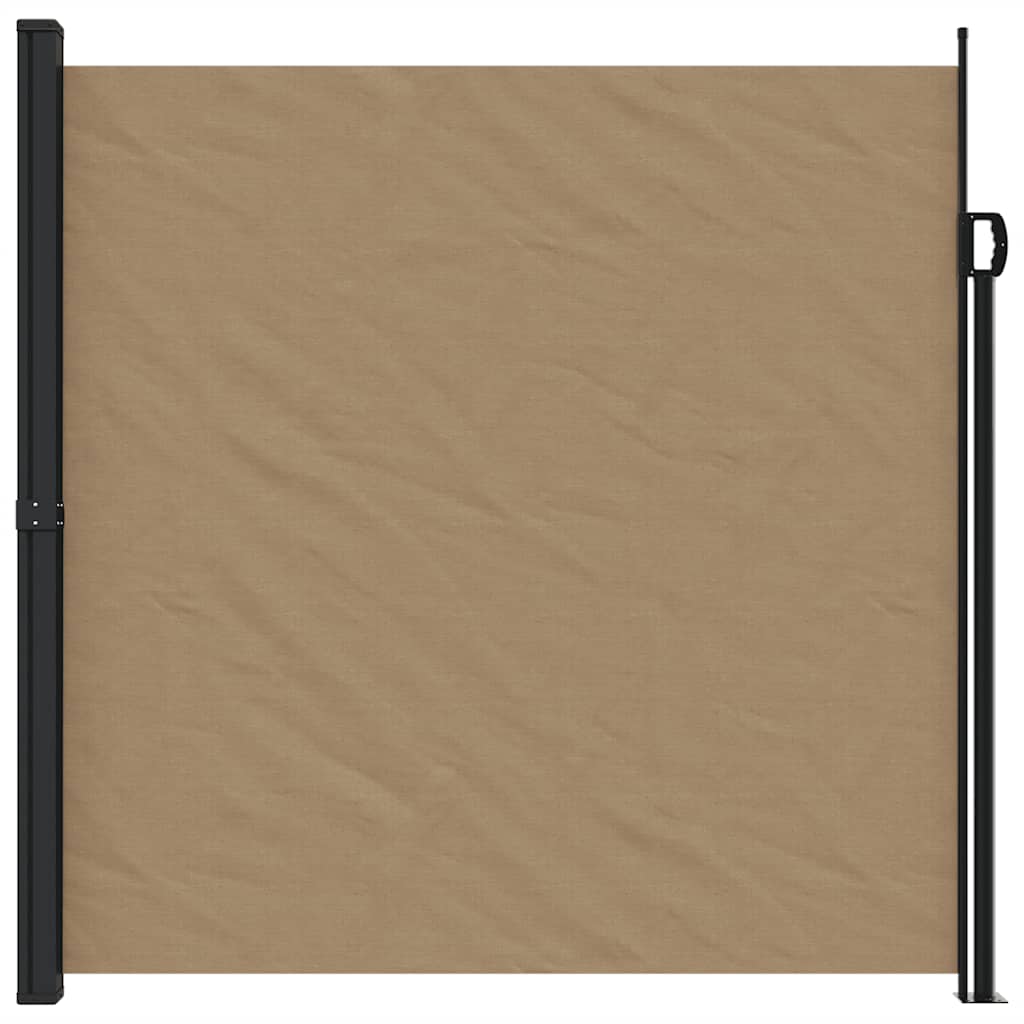 Windscherm uittrekbaar 200x600 cm taupe is nu te koop bij PeponiXL, paradijselijk wonen!