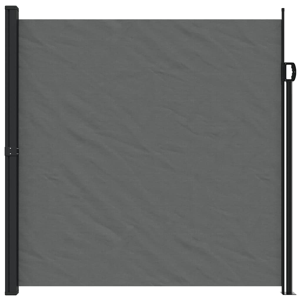 Windscherm uittrekbaar 200x600 cm antracietkleurig is nu te koop bij PeponiXL, paradijselijk wonen!