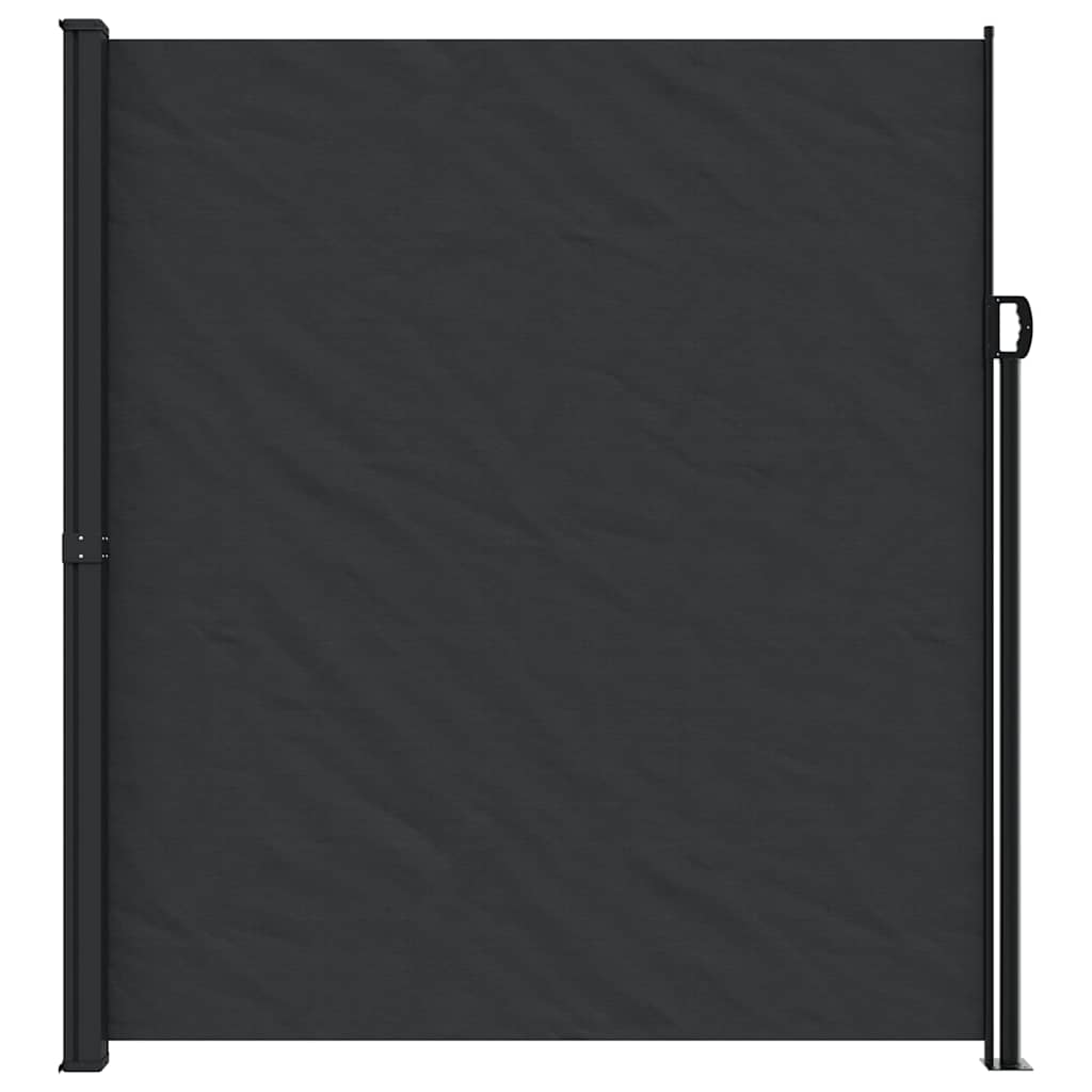 Windscherm uittrekbaar 220x600 cm zwart is nu te koop bij PeponiXL, paradijselijk wonen!