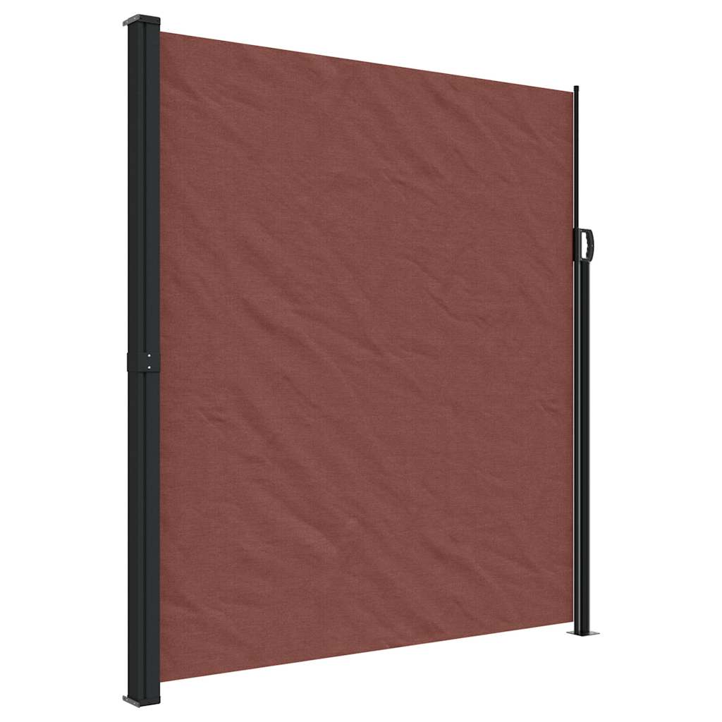 Windscherm uittrekbaar 220x600 cm bruin is nu te koop bij PeponiXL, paradijselijk wonen!