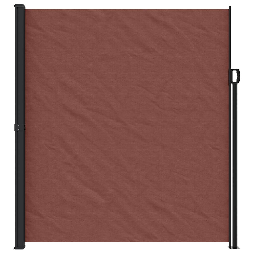 Windscherm uittrekbaar 220x600 cm bruin is nu te koop bij PeponiXL, paradijselijk wonen!