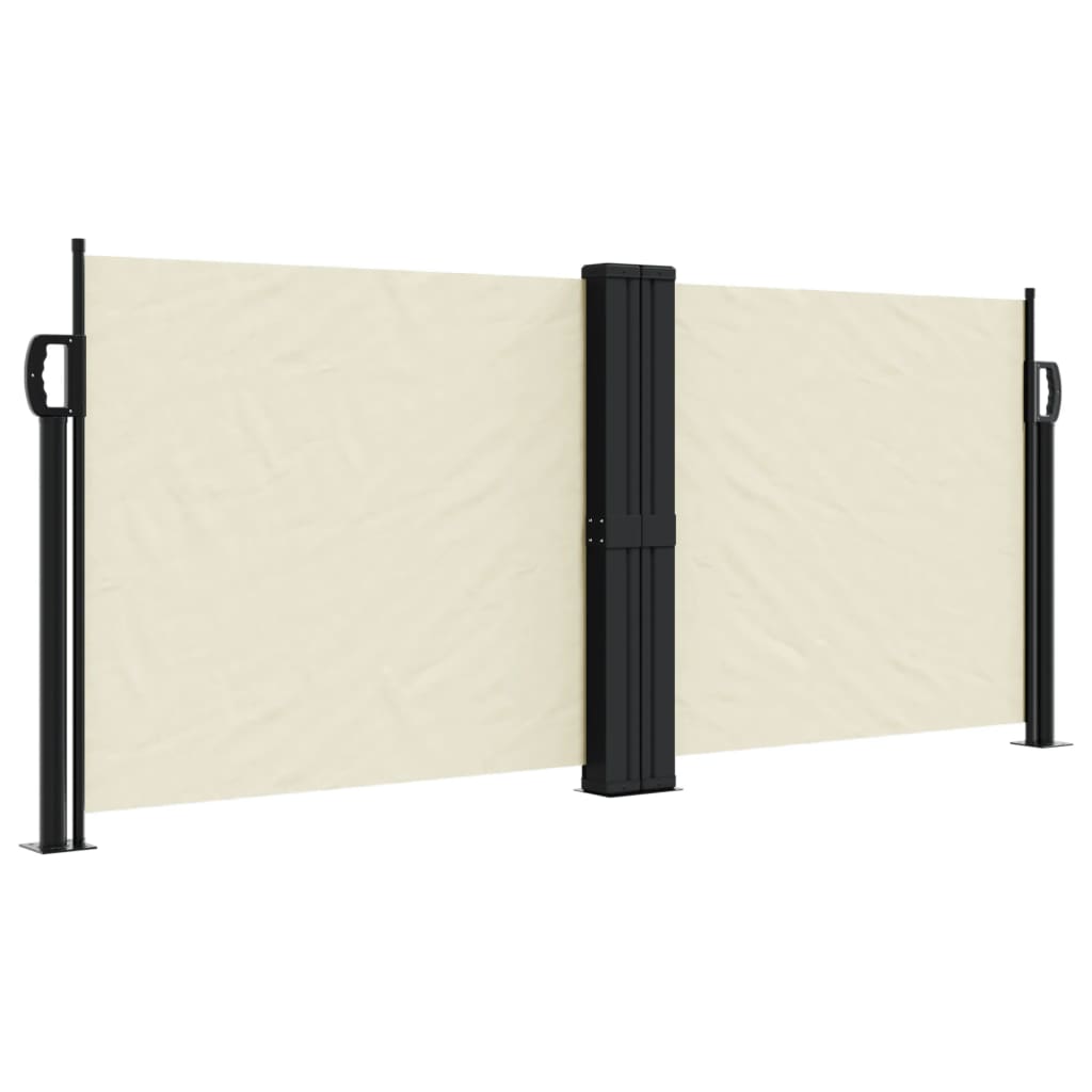 Windscherm uittrekbaar 100x600 cm crème is nu te koop bij PeponiXL, paradijselijk wonen!