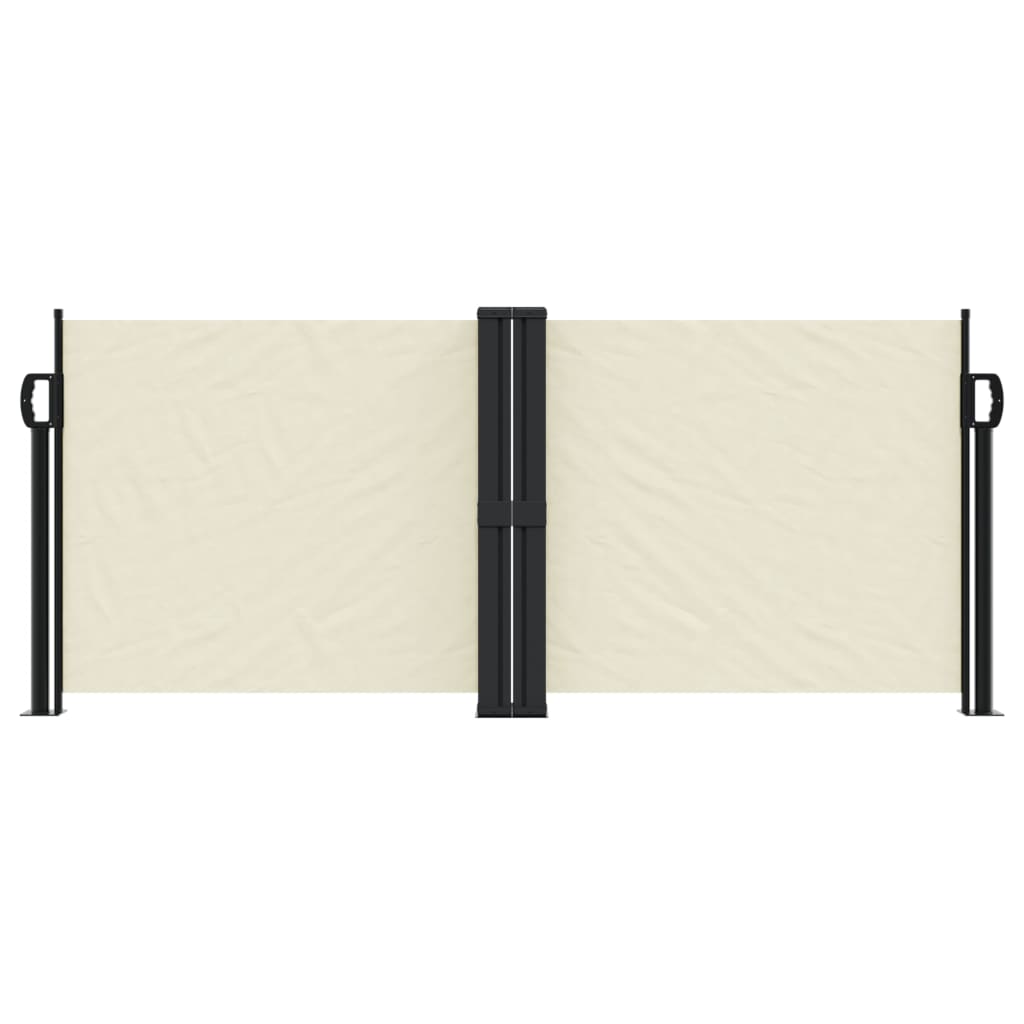Windscherm uittrekbaar 100x600 cm crème is nu te koop bij PeponiXL, paradijselijk wonen!