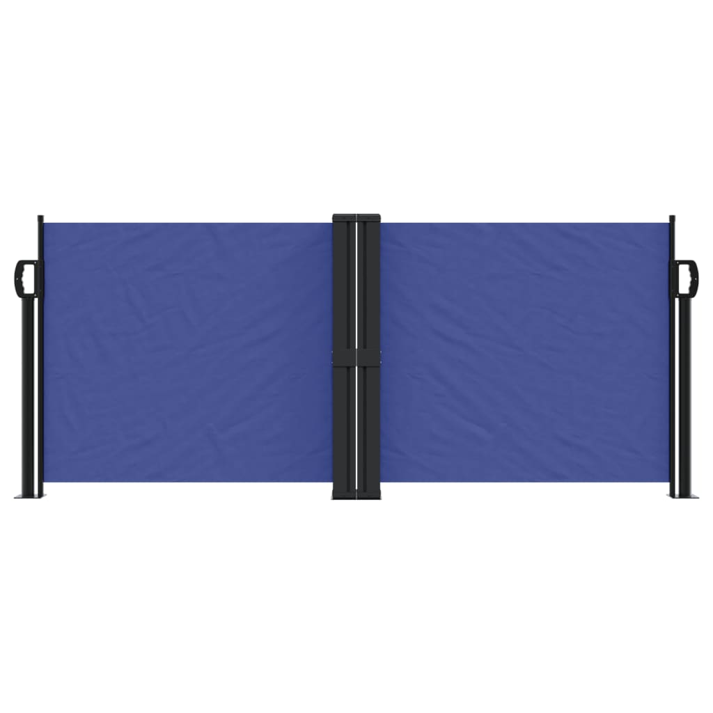 Windscherm uittrekbaar 100x600 cm blauw is nu te koop bij PeponiXL, paradijselijk wonen!