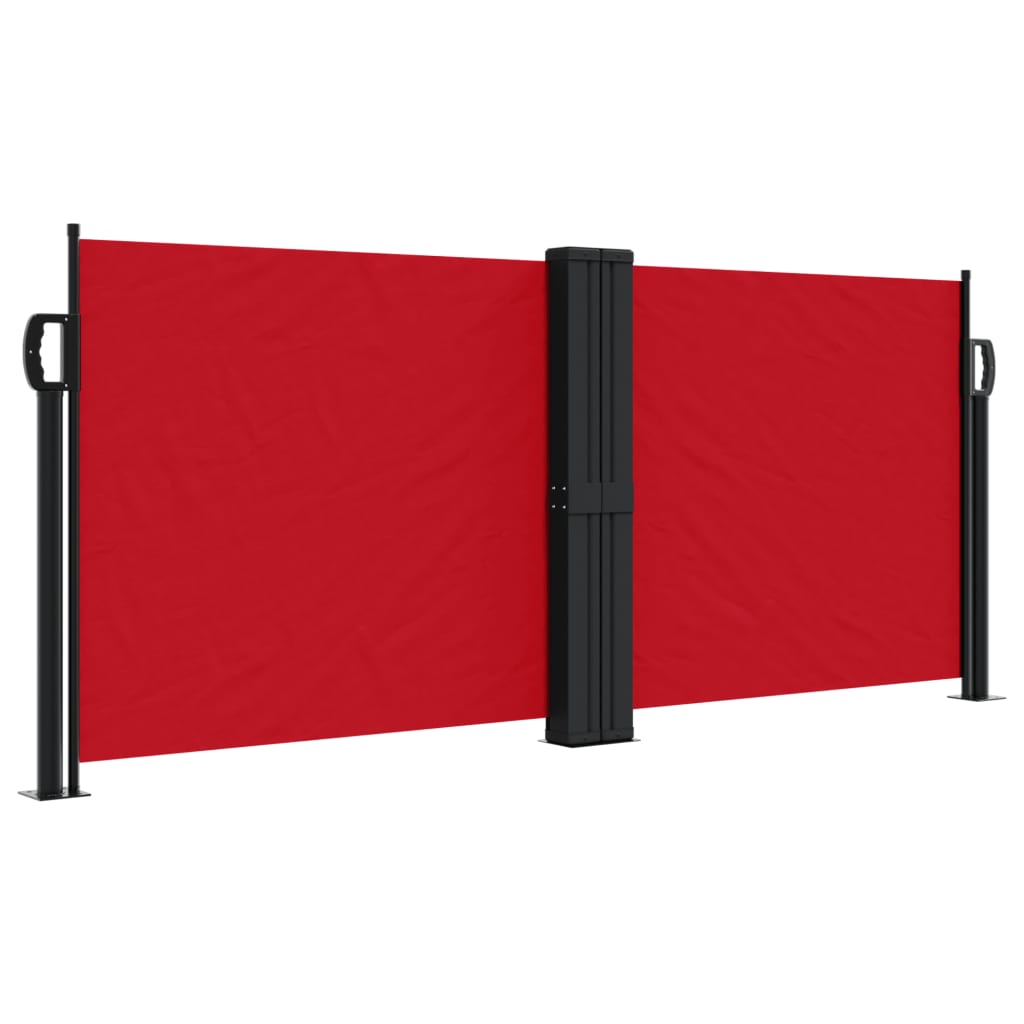 Windscherm uittrekbaar 100x600 cm rood is nu te koop bij PeponiXL, paradijselijk wonen!