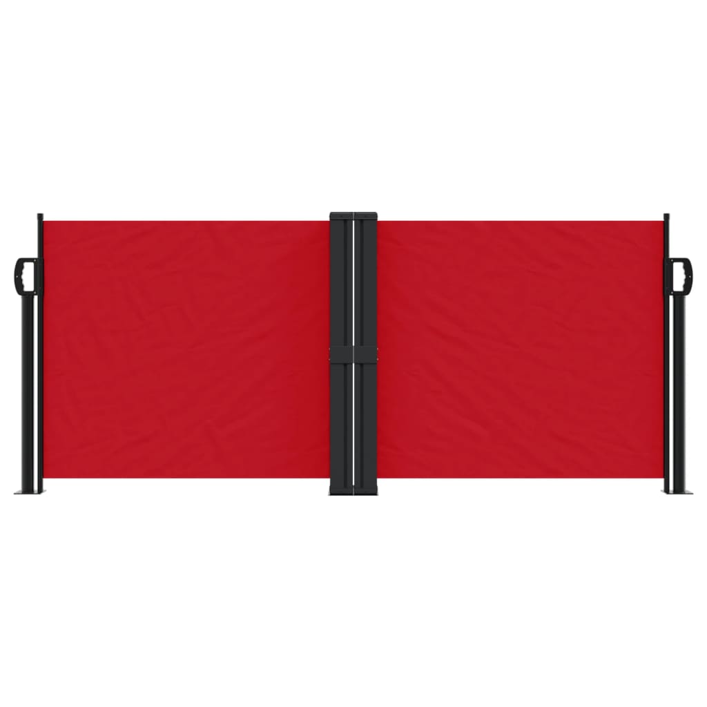 Windscherm uittrekbaar 100x600 cm rood is nu te koop bij PeponiXL, paradijselijk wonen!