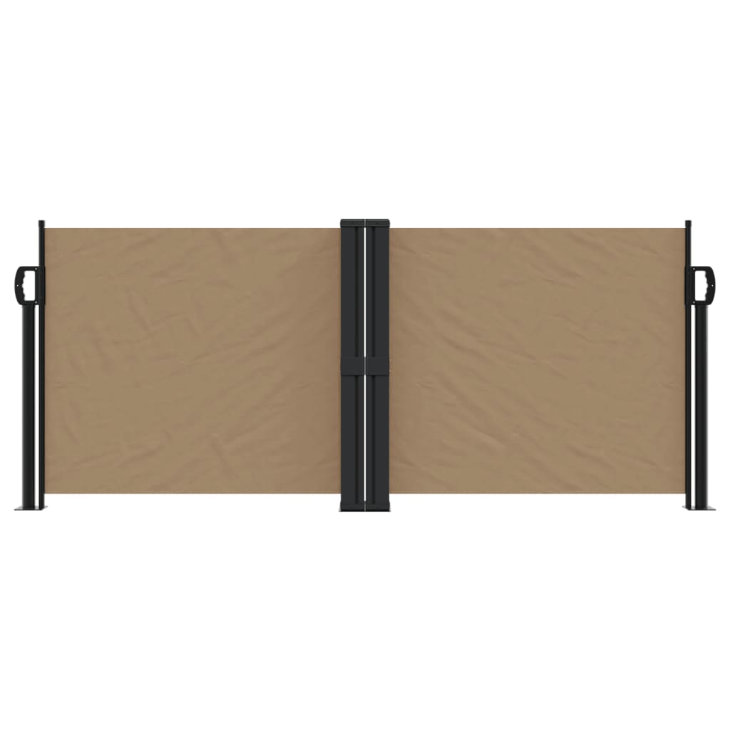 Windscherm uittrekbaar 100x600 cm taupe is nu te koop bij PeponiXL, paradijselijk wonen!