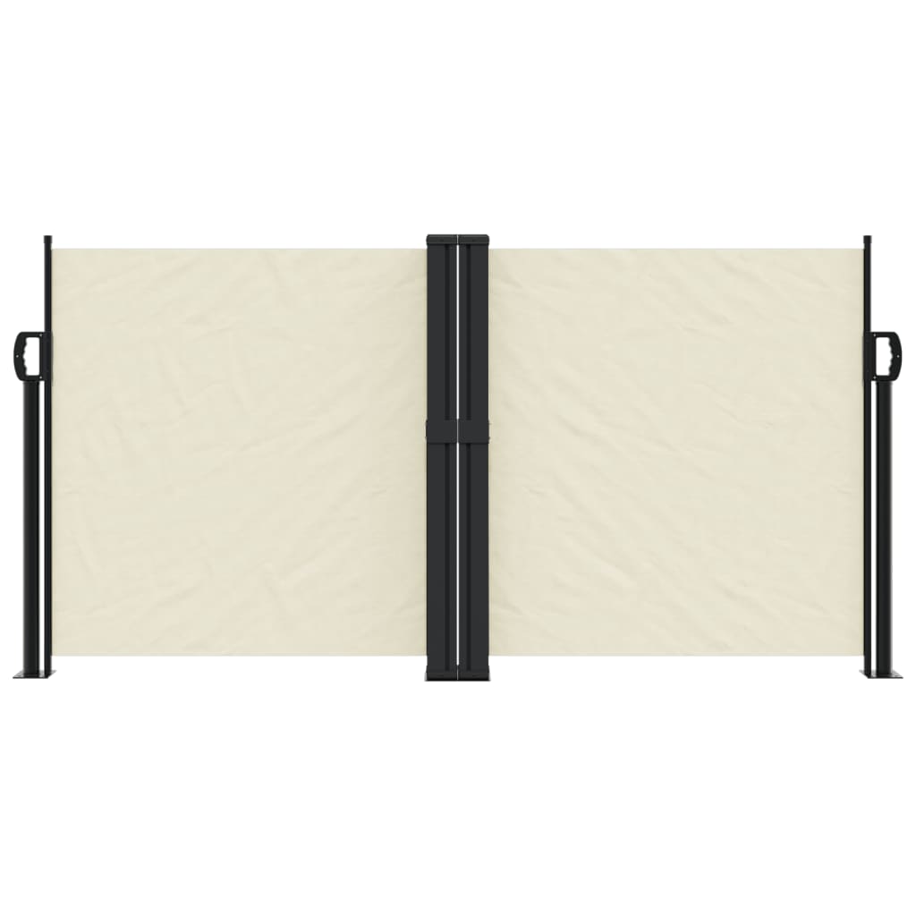 Windscherm uittrekbaar 120x600 cm crème is nu te koop bij PeponiXL, paradijselijk wonen!