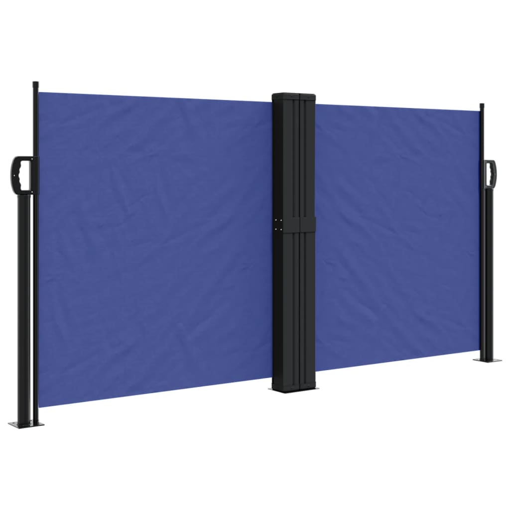 Windscherm uittrekbaar 120x600 cm blauw is nu te koop bij PeponiXL, paradijselijk wonen!