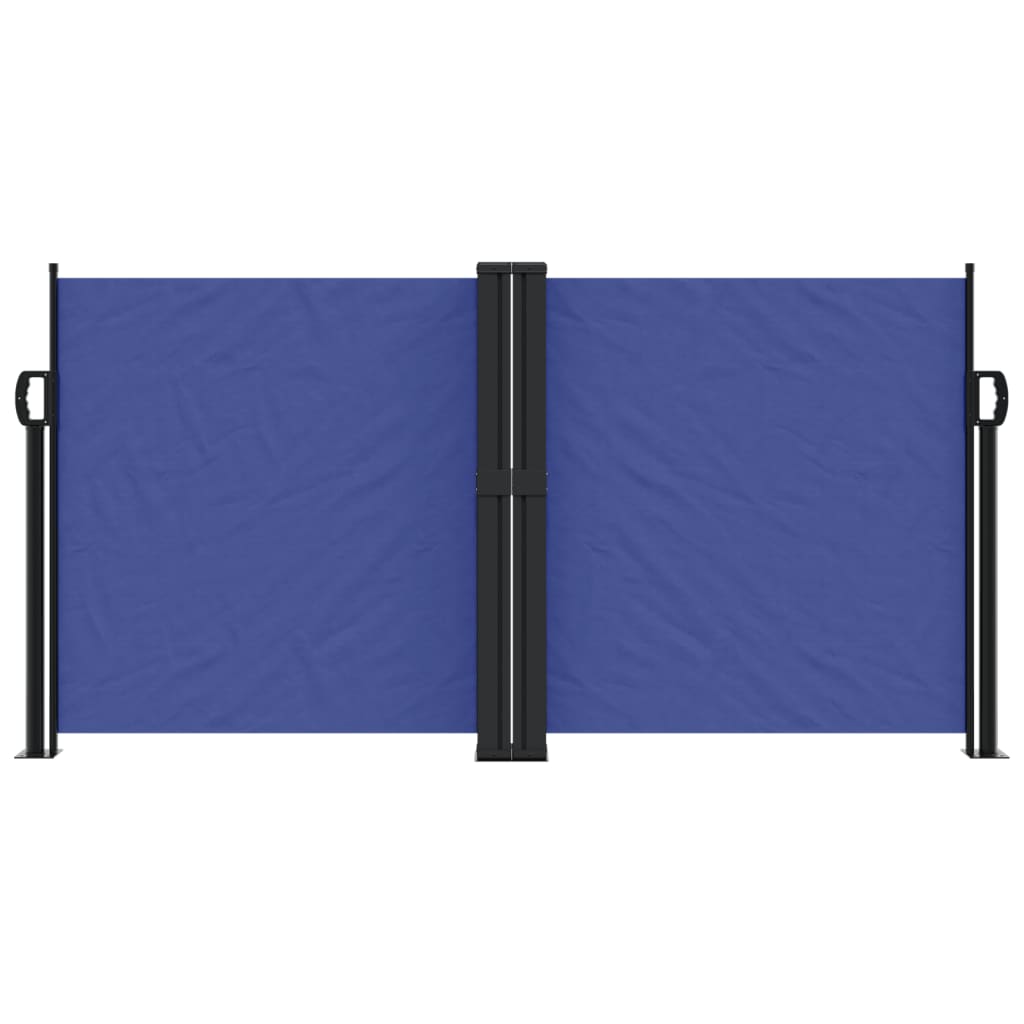 Windscherm uittrekbaar 120x600 cm blauw is nu te koop bij PeponiXL, paradijselijk wonen!