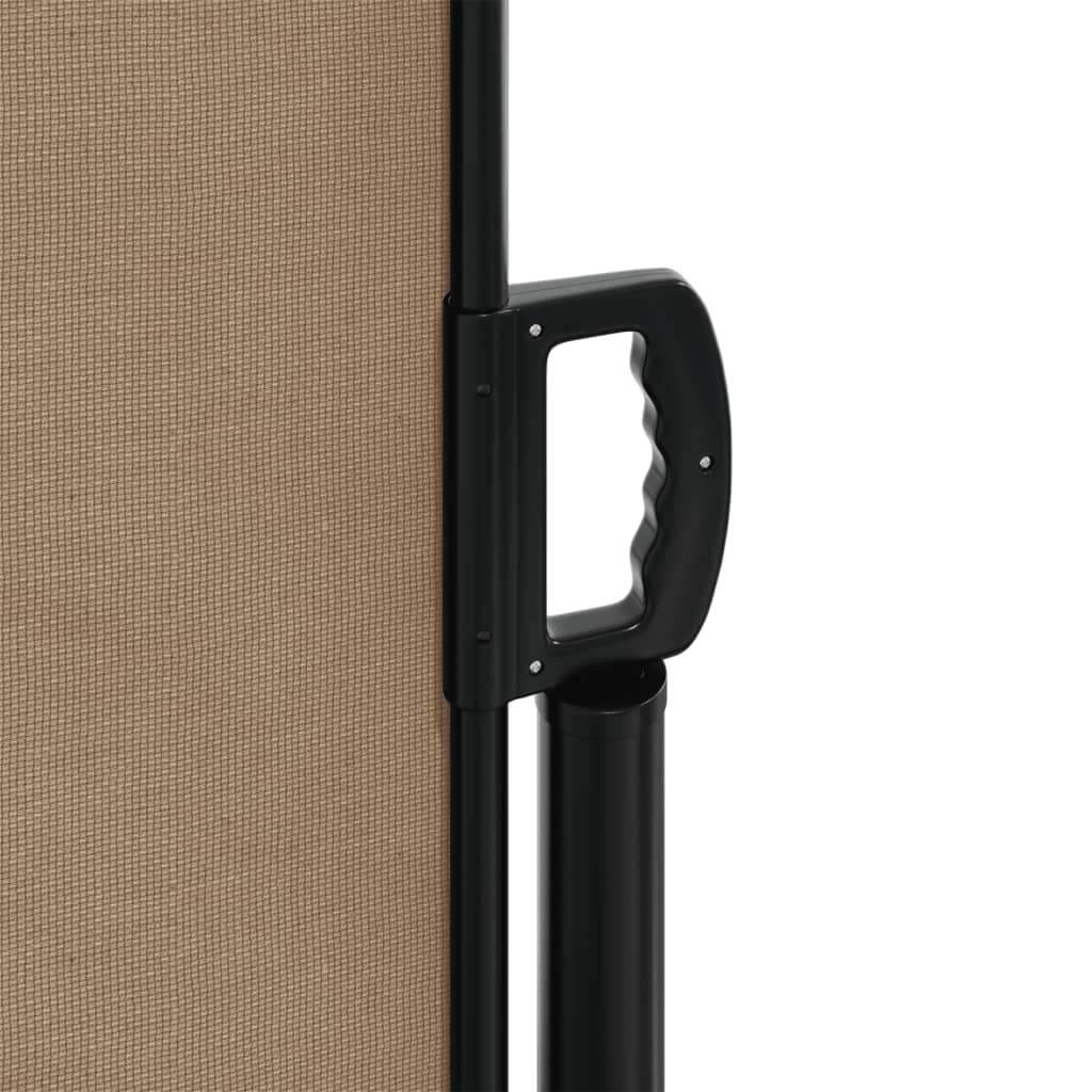 Windscherm uittrekbaar 120x600 cm taupe is nu te koop bij PeponiXL, paradijselijk wonen!