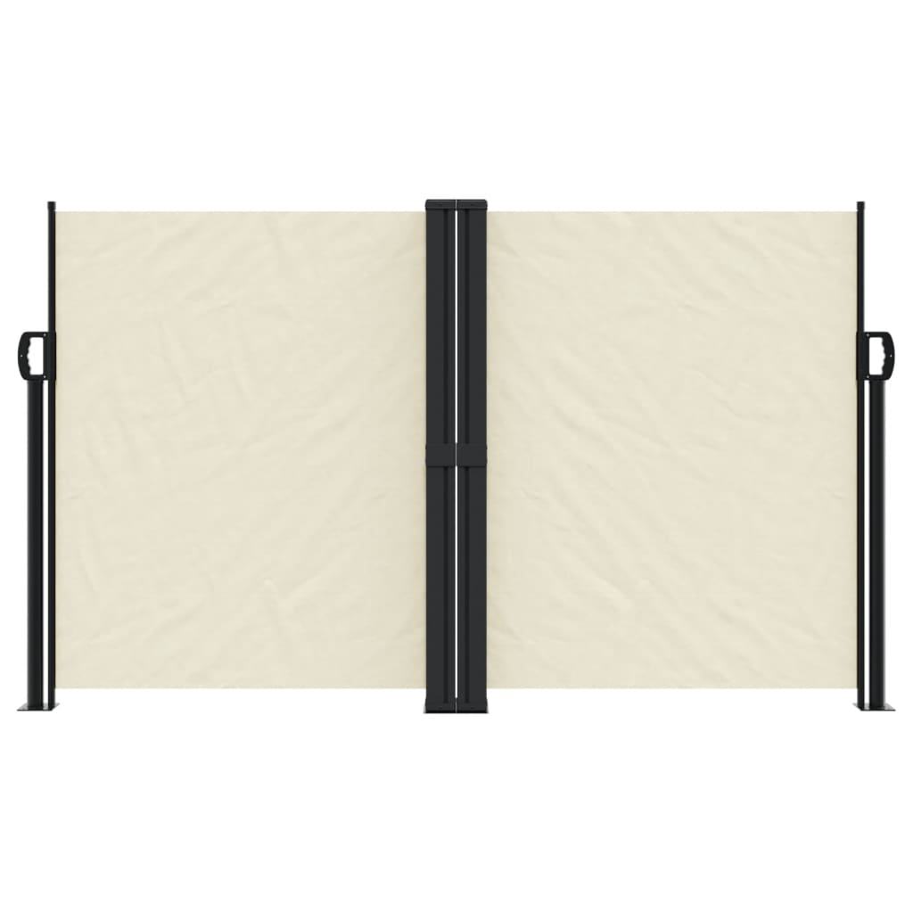 Tuinscherm uittrekbaar 140x600 cm crème is nu te koop bij PeponiXL, paradijselijk wonen!