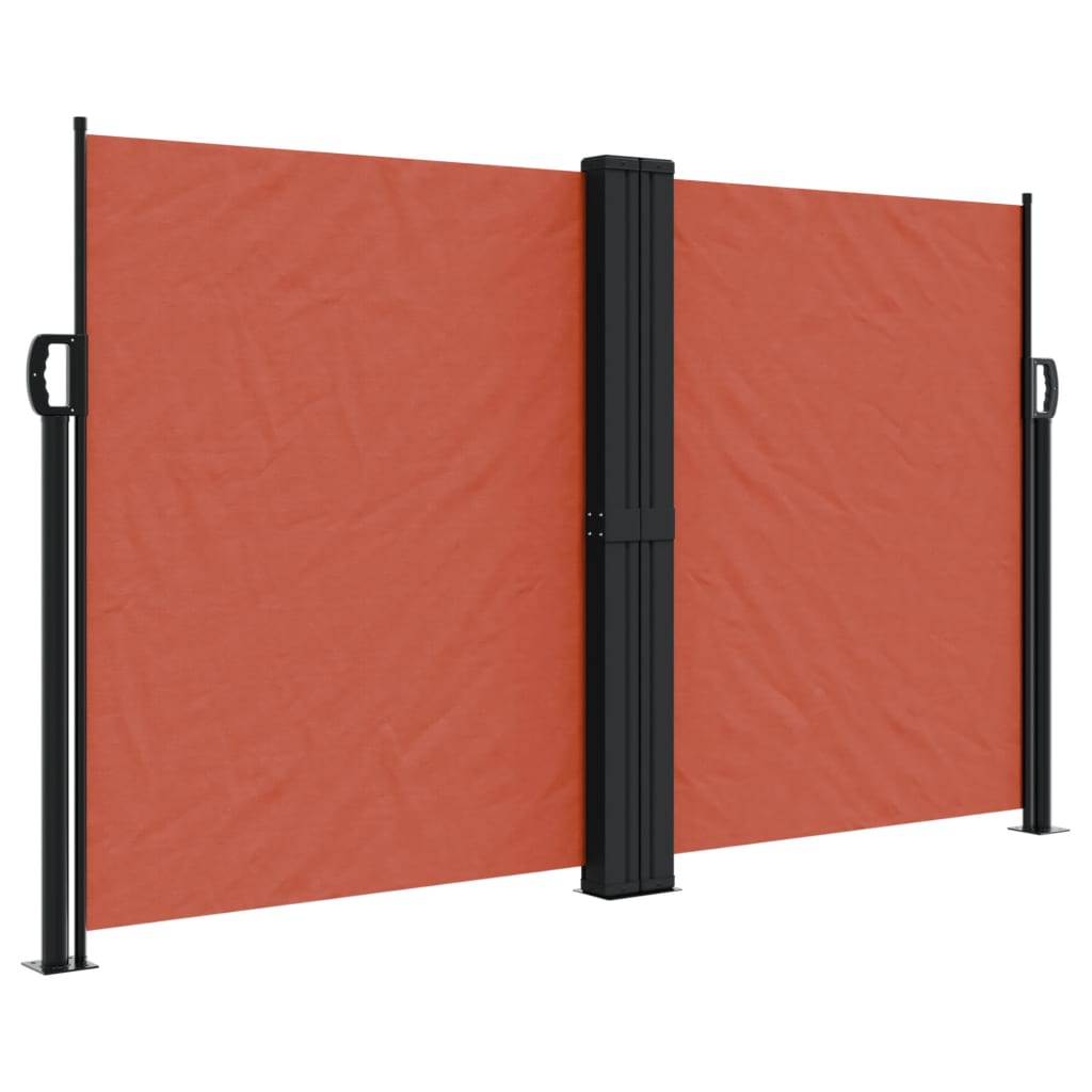 Windscherm uittrekbaar 140x600 cm terracotta is nu te koop bij PeponiXL, paradijselijk wonen!