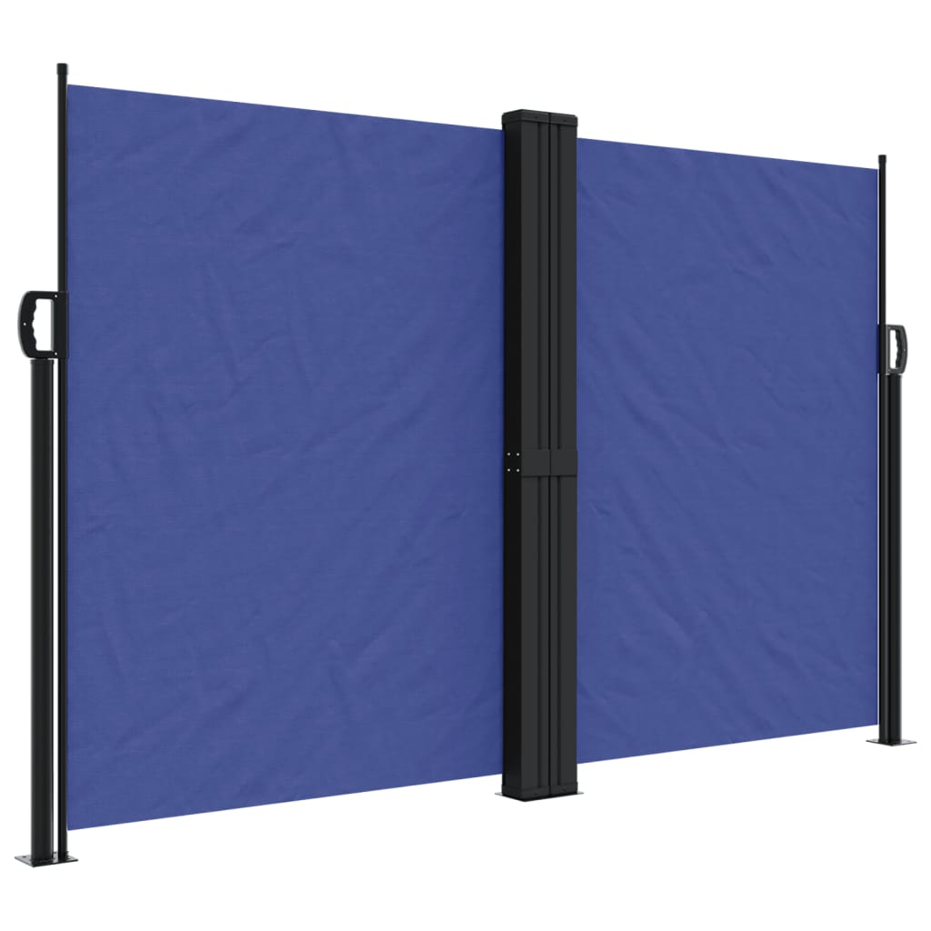 Windscherm uittrekbaar 160x600 cm blauw is nu te koop bij PeponiXL, paradijselijk wonen!