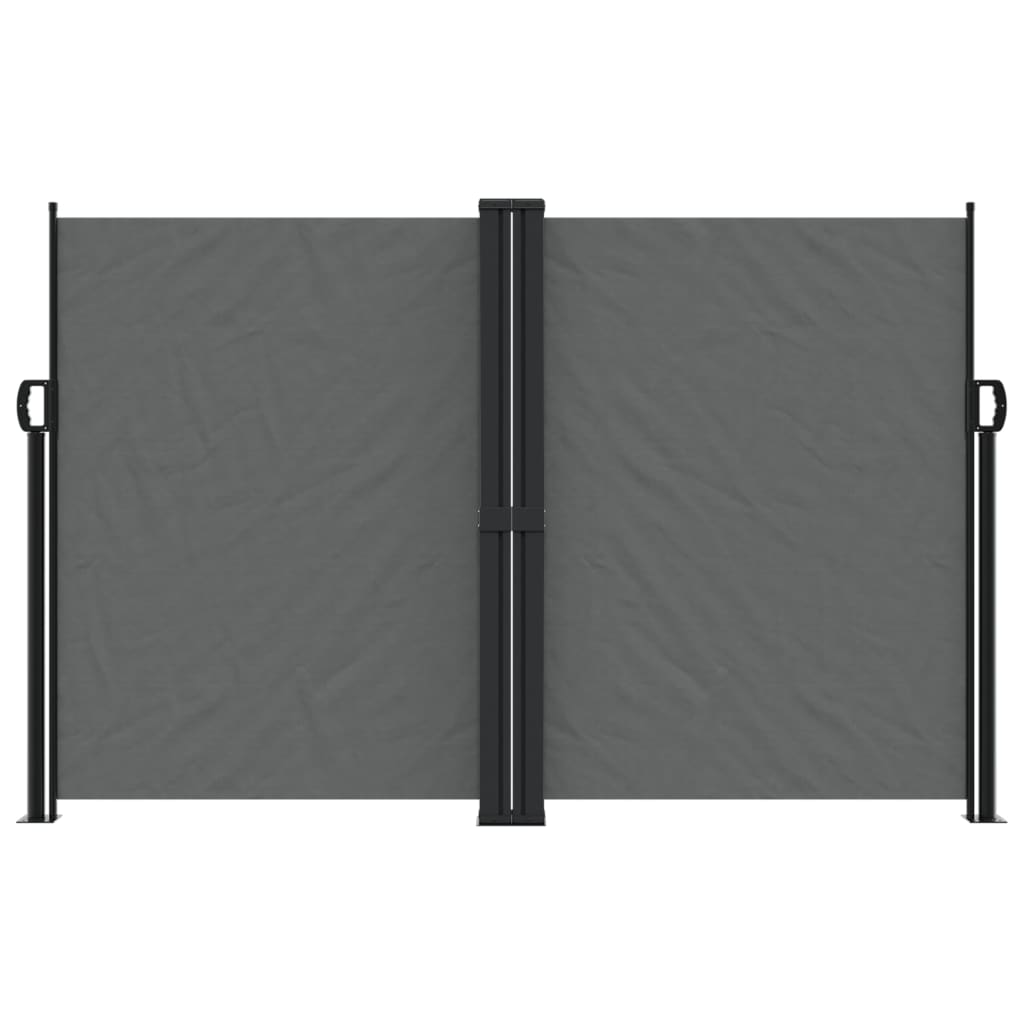 Windscherm uittrekbaar 160x600 cm antraciet is nu te koop bij PeponiXL, paradijselijk wonen!