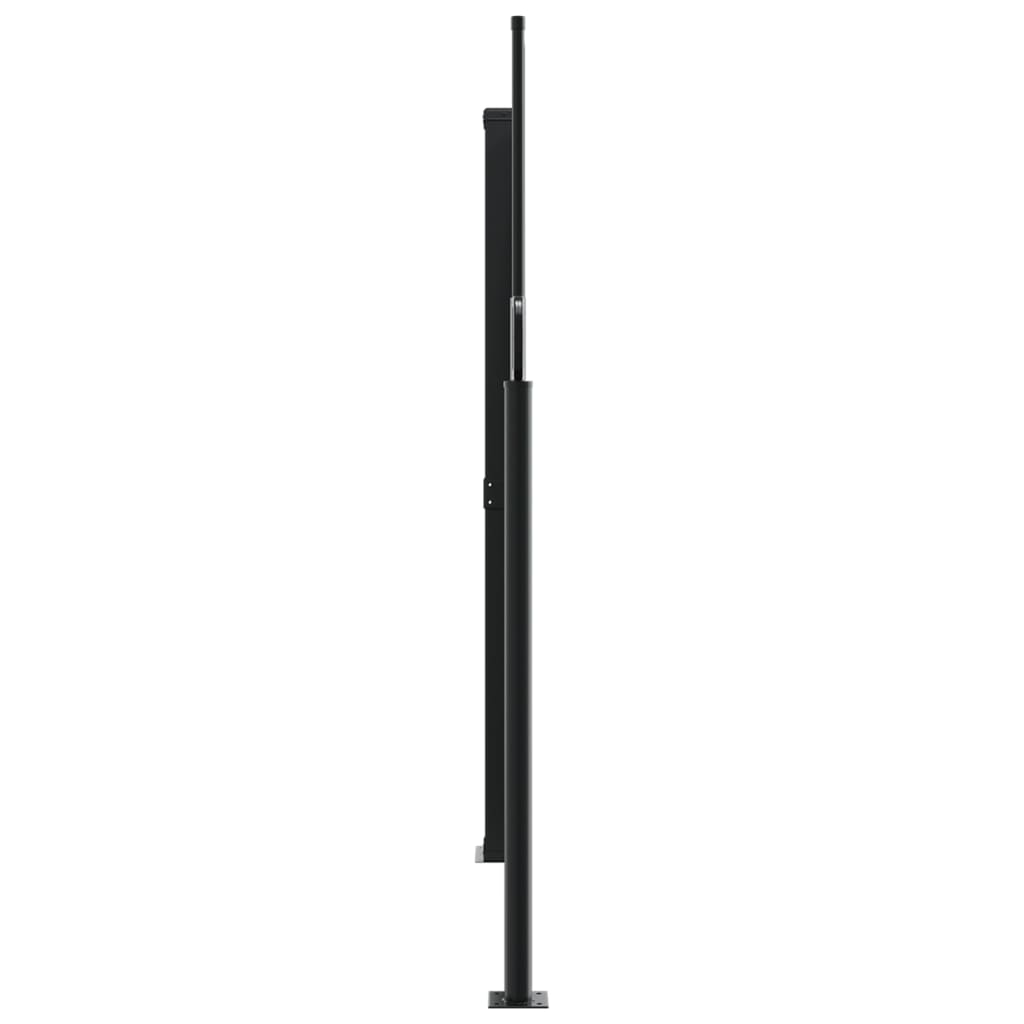Windscherm uittrekbaar 160x600 cm bruin is nu te koop bij PeponiXL, paradijselijk wonen!