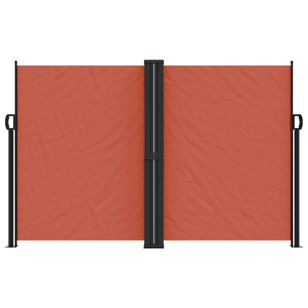 Windscherm uittrekbaar 160x600 cm terracotta is nu te koop bij PeponiXL, paradijselijk wonen!