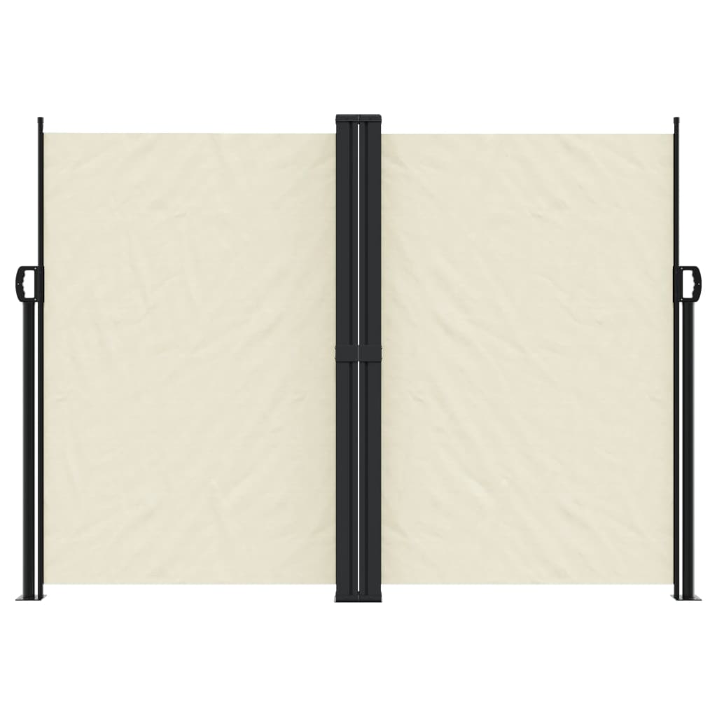 Tuinscherm uittrekbaar 180x600 cm crèmekleurig is nu te koop bij PeponiXL, paradijselijk wonen!
