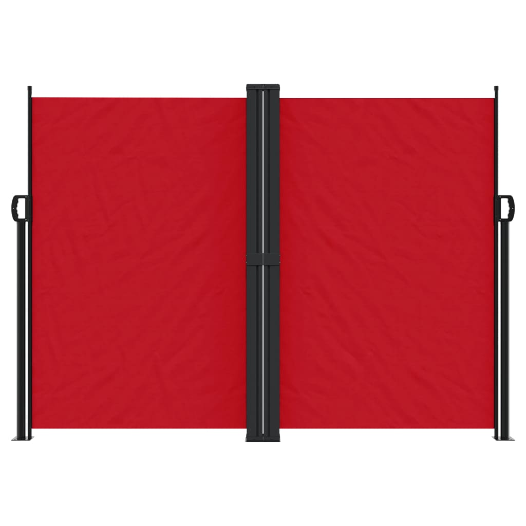 Windscherm uittrekbaar 180x600 cm rood is nu te koop bij PeponiXL, paradijselijk wonen!