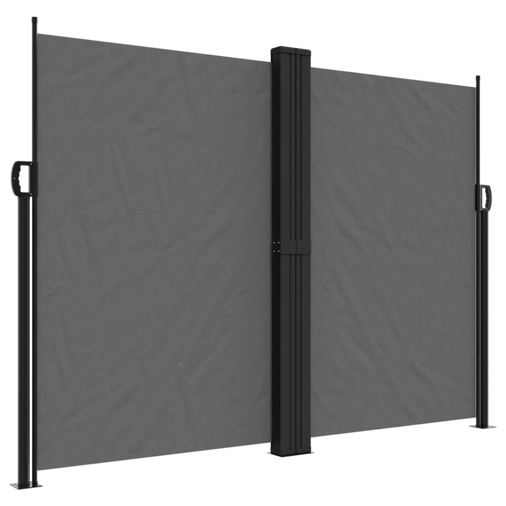 Windscherm uittrekbaar 180x600 cm antracietkleurig is nu te koop bij PeponiXL, paradijselijk wonen!