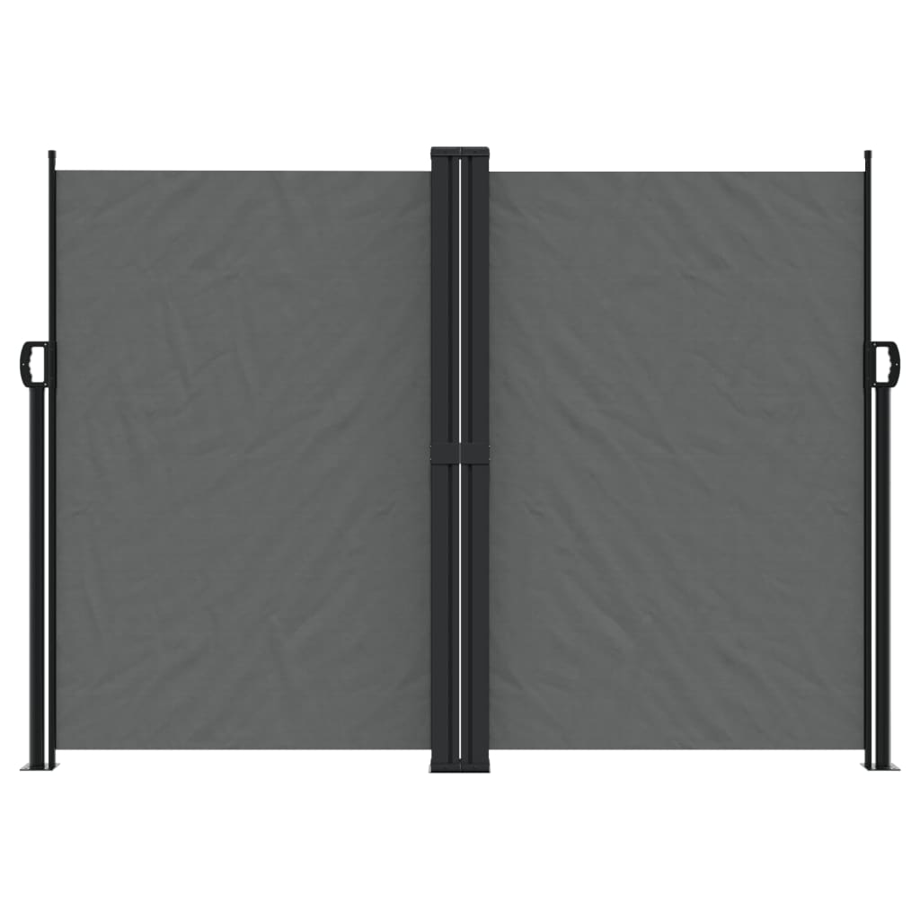 Windscherm uittrekbaar 180x600 cm antracietkleurig is nu te koop bij PeponiXL, paradijselijk wonen!