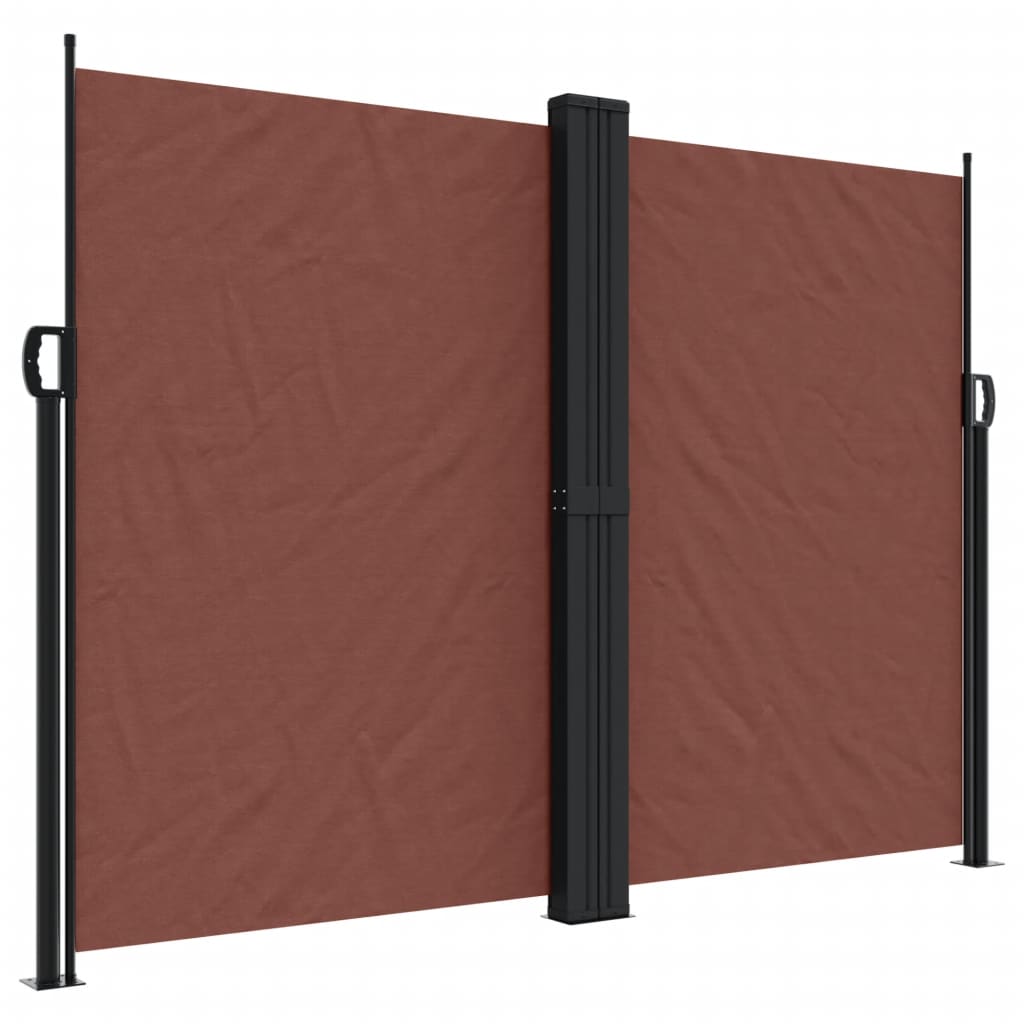 Windscherm uittrekbaar 180x600 cm bruin is nu te koop bij PeponiXL, paradijselijk wonen!